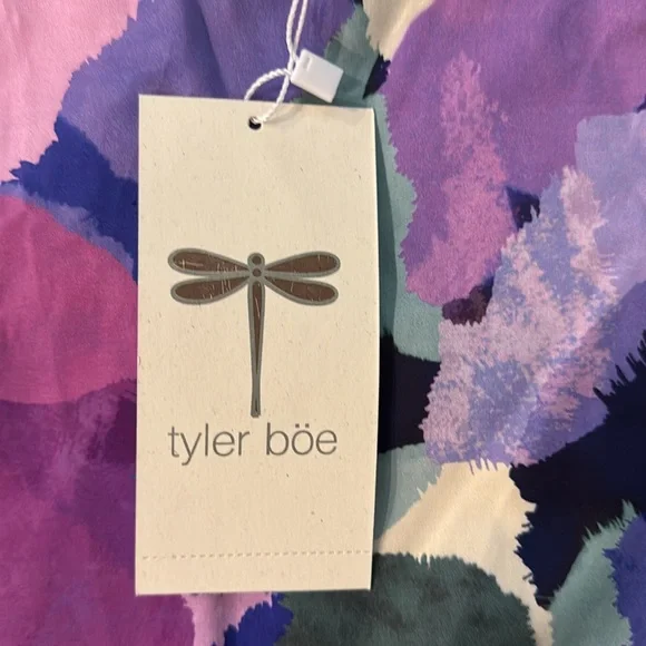 🌸Deal🌸 NWT Tyler Boe Trina spring blouse top in pink and purple - Picture 7 of 13